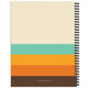 Vintage Stripes Spiral Notebook Image 2 of 8